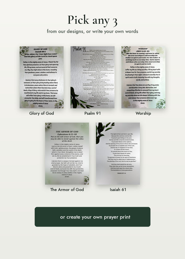 Black Friday Bundle: 3 x A3 Prints