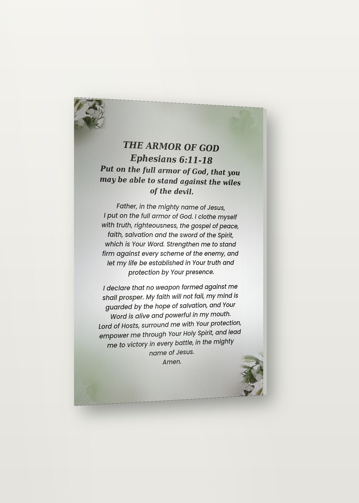 The Armor of God