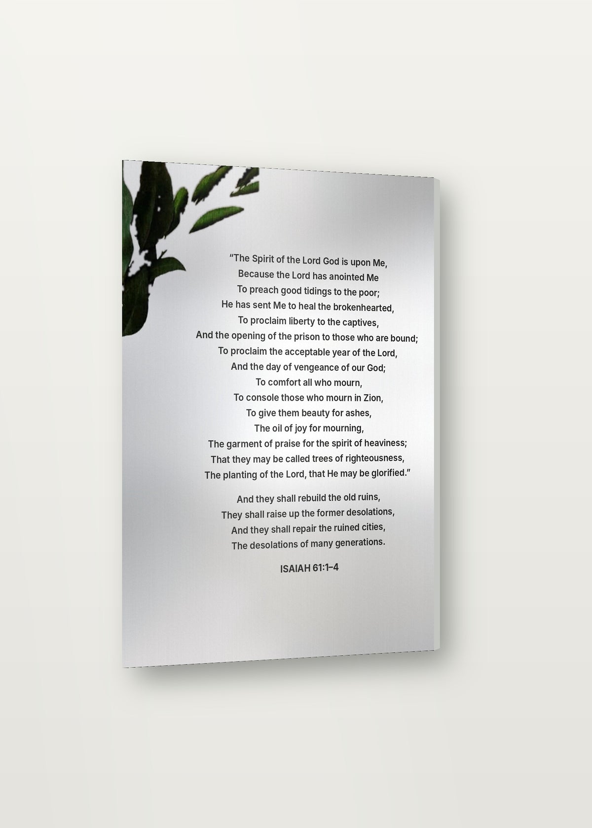 The Spirit of the Lord (Isaiah 61)