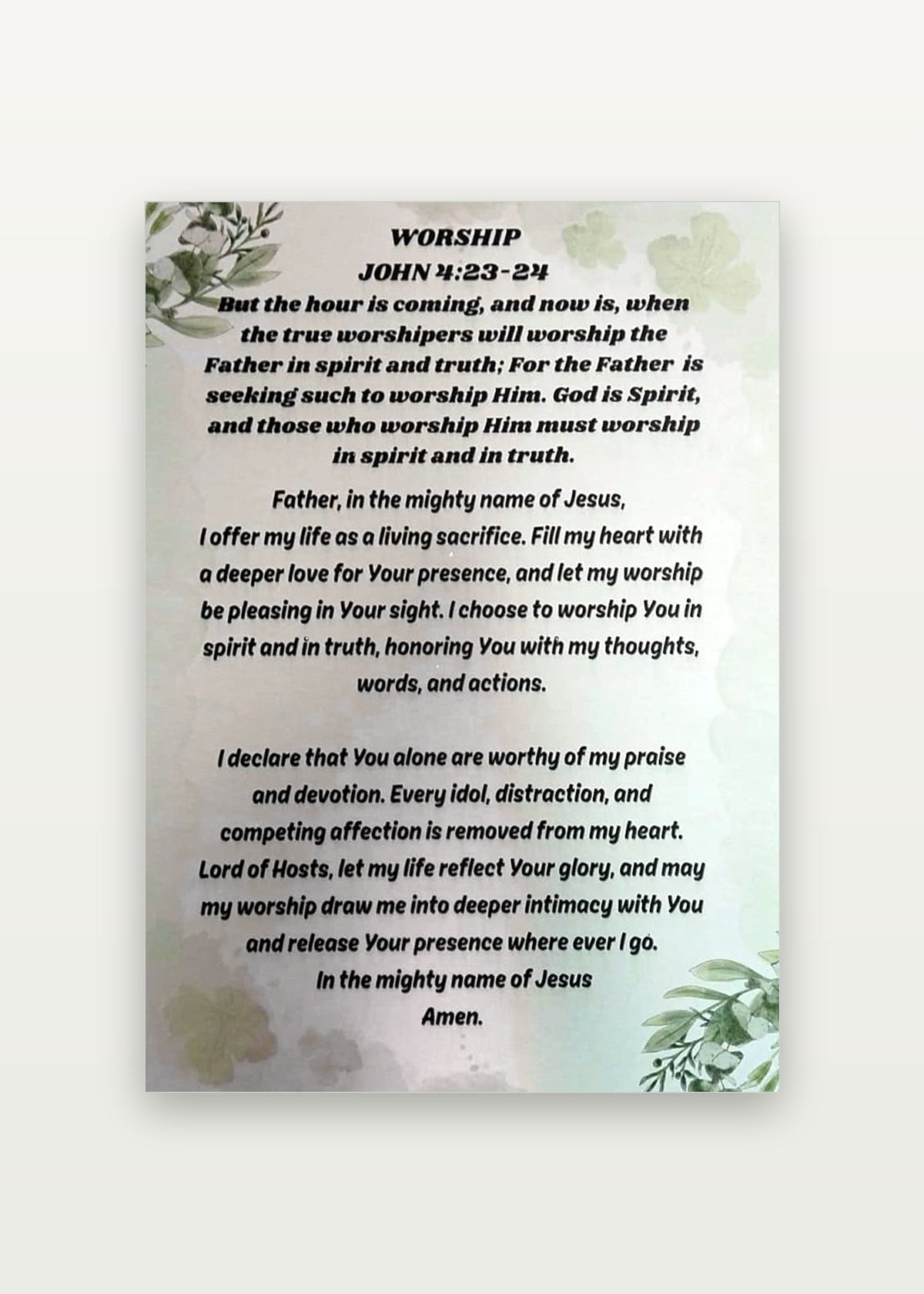 Worship